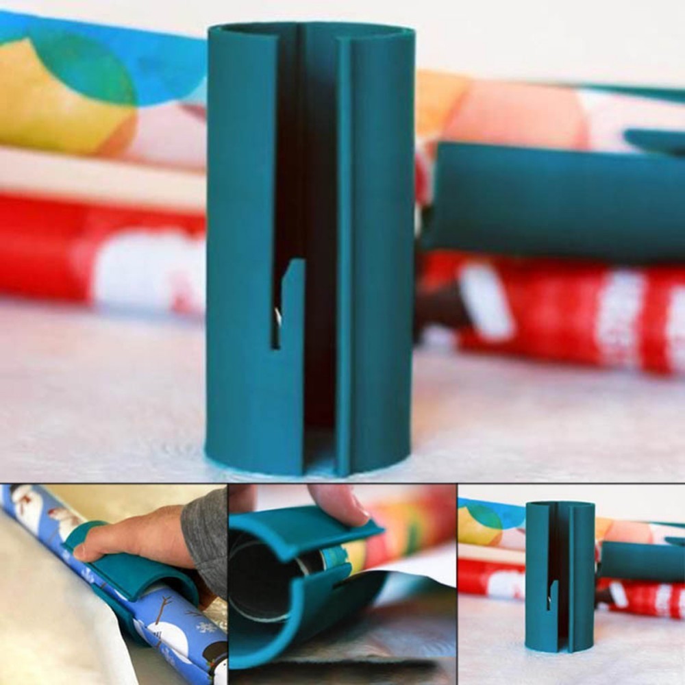 DIY Wrapping Paper Cutter Cutter Tool Tube Sliding Paper Roll Cutter