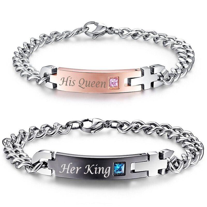 AK BROTHERS Ak Brothers Couple Magnet Bracelet Classic and good quality  product Stainless Steel Pendant Set Price in India - Buy AK BROTHERS Ak  Brothers Couple Magnet Bracelet Classic and good quality